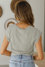 Load image into Gallery viewer, Krista Neck Crop Tee
