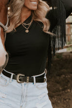 Load image into Gallery viewer, Fringed One-Shoulder Bodysuit
