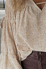 Load image into Gallery viewer, Krista Sleeve Printed Sleeves Blouse
