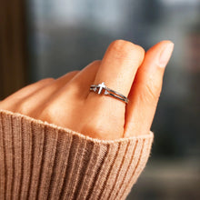 Load image into Gallery viewer, Lead Me Sterling Silver Cross Ring
