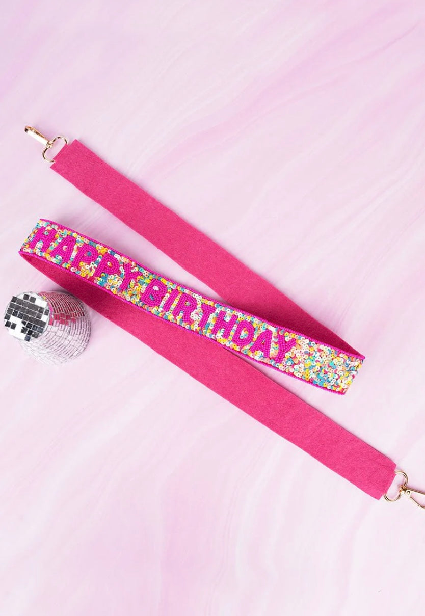 Birthday Girl Bag Strap