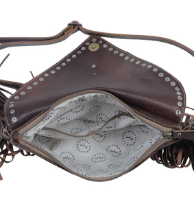 Myra Dusky Tones Leather Bag