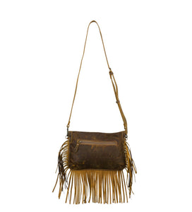 Myra Fringed Leather Bag