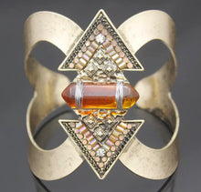 Load image into Gallery viewer, Crystal Cuff Bracelet
